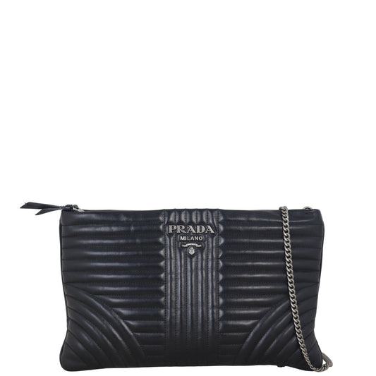 Prada Shoulder Bag Diagramme Clutch on 2 Black Chain Clutch Bag