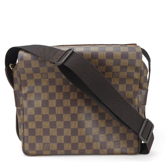 Louis Vuitton N45255 Damier Naviglio Brown Shoulder Bag