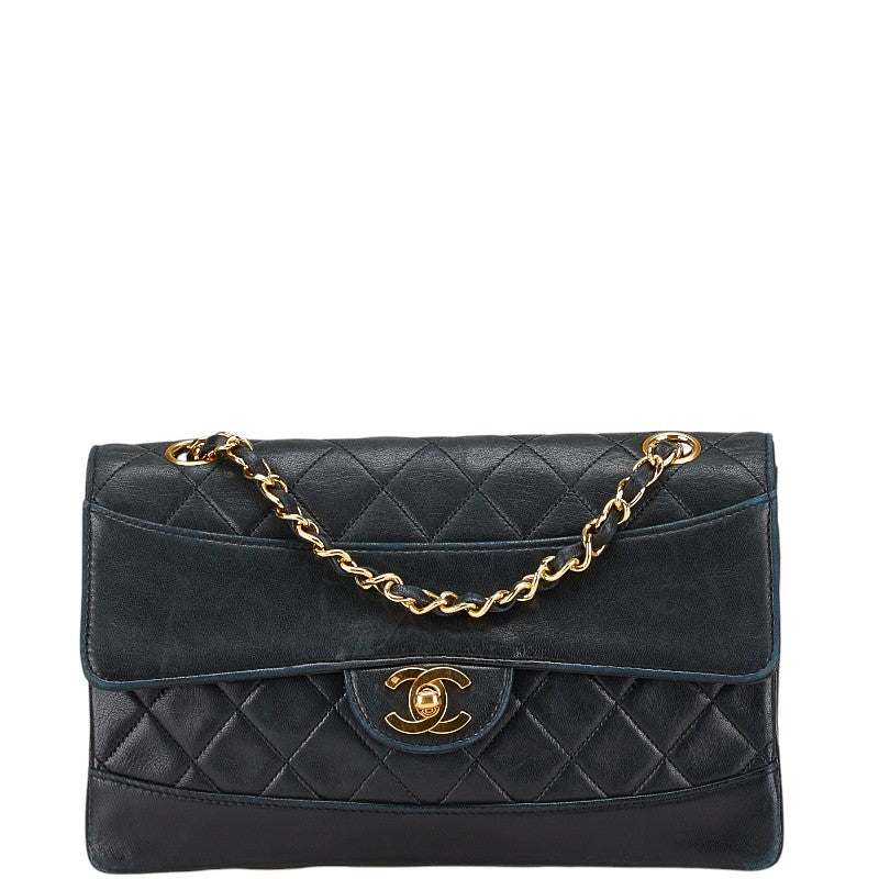 Coco Mark Matelasse Lambskin Shoulder Bag Boutique