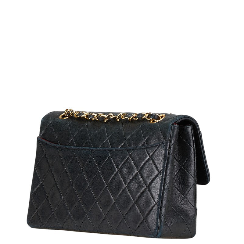 Coco Mark Matelasse Lambskin Shoulder Bag Boutique