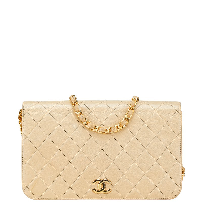Coco Mark Matelasse Lambskin Shoulder Bag Daily