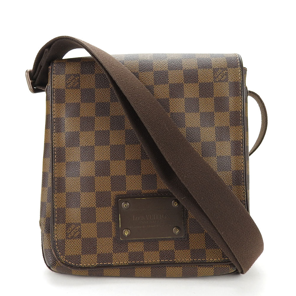 Louis Vuitton N51210 Damier Brooklyn PM Brown Shoulder Bag