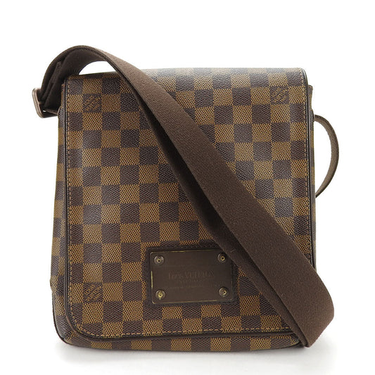 Louis Vuitton N51210 Damier Brooklyn PM Brown Shoulder Bag