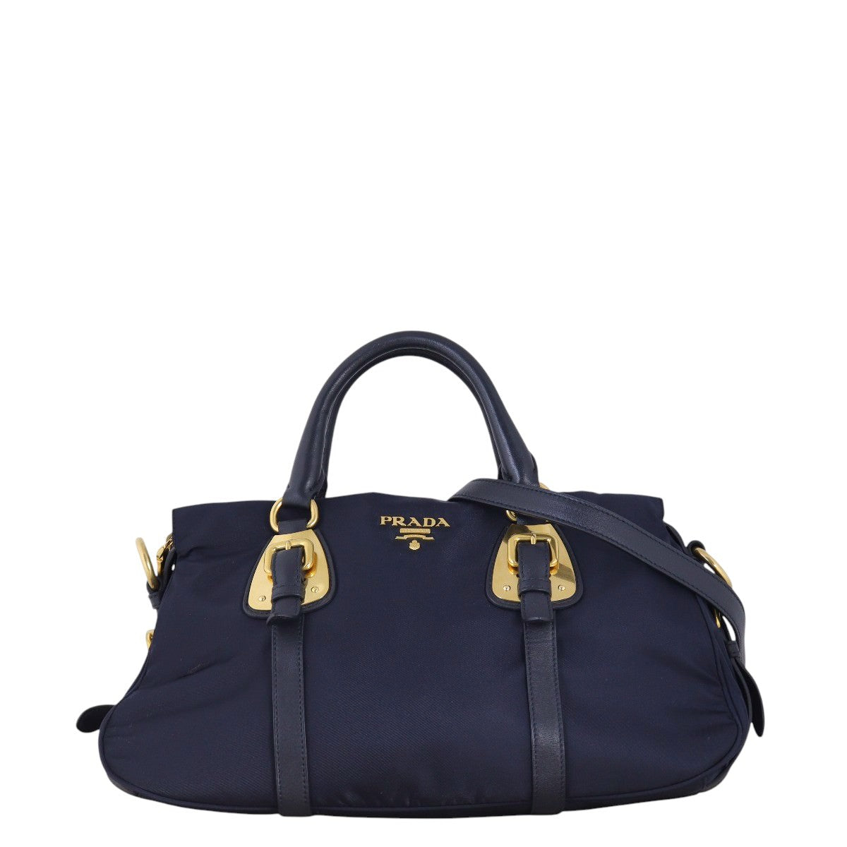 Prada Tessuto Satchel Handbag Travel Bag