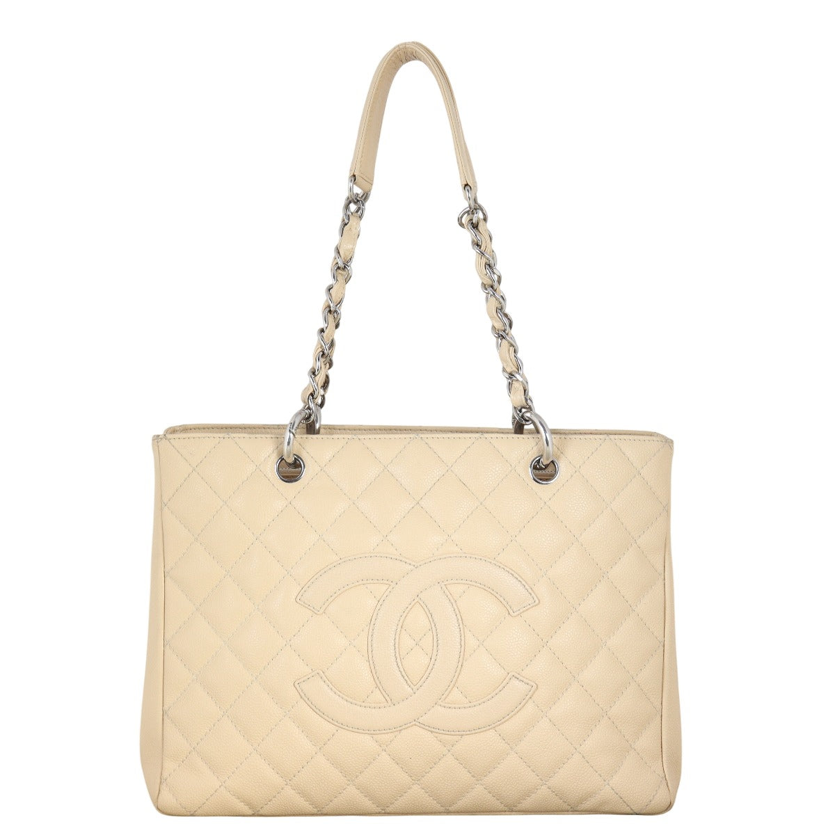 Chanel Grand Shopping Tote Quilted Shoulder Bag Tote 23062025