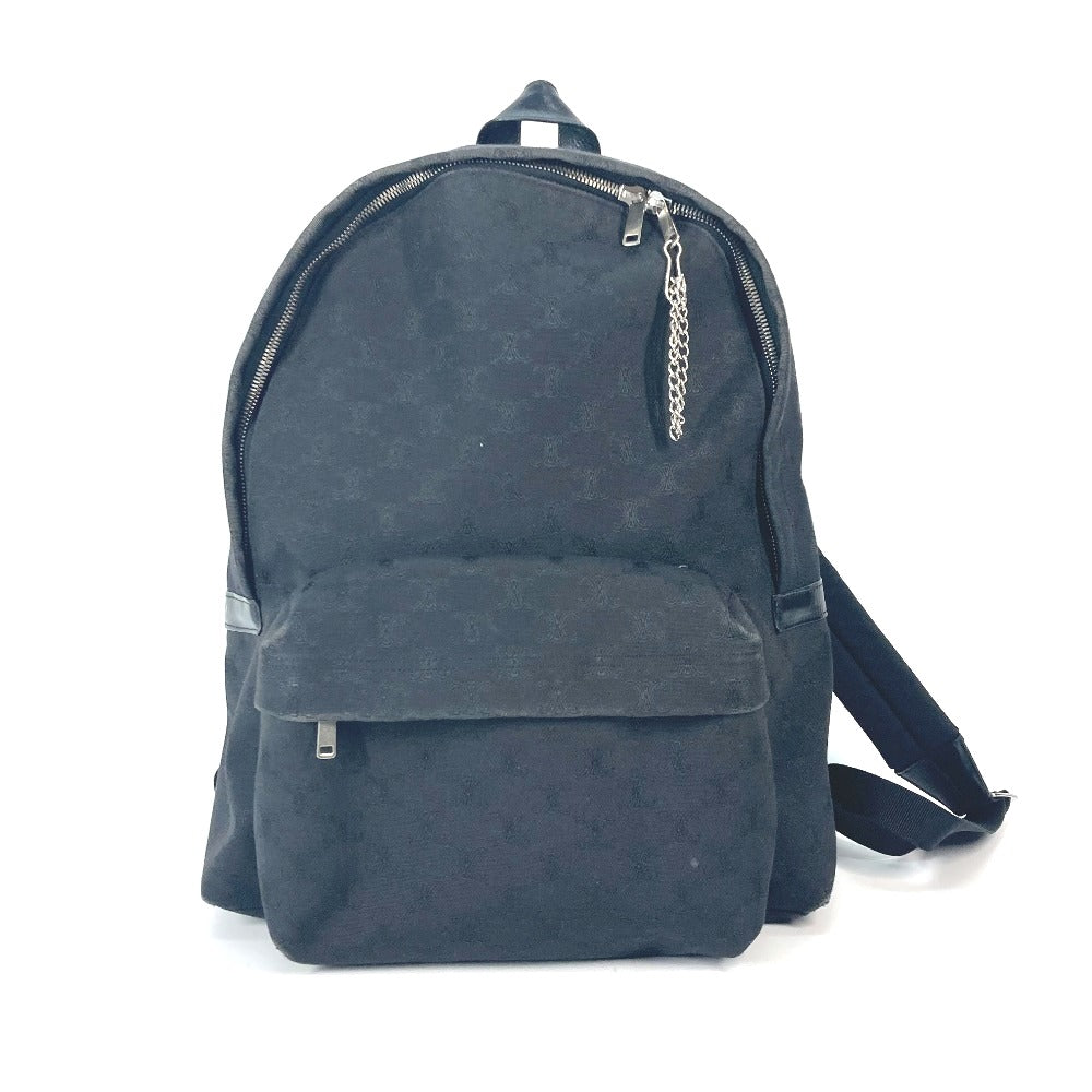 Backpack Triomphe Logo Mens Handbag Leather Canvas