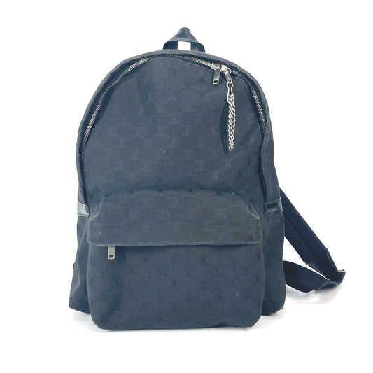 Backpack Triomphe Logo Mens Handbag Leather Canvas