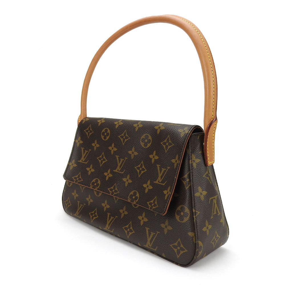 Louis Vuitton M51147 Looping Monogram Brown Mini Shoulder Bag