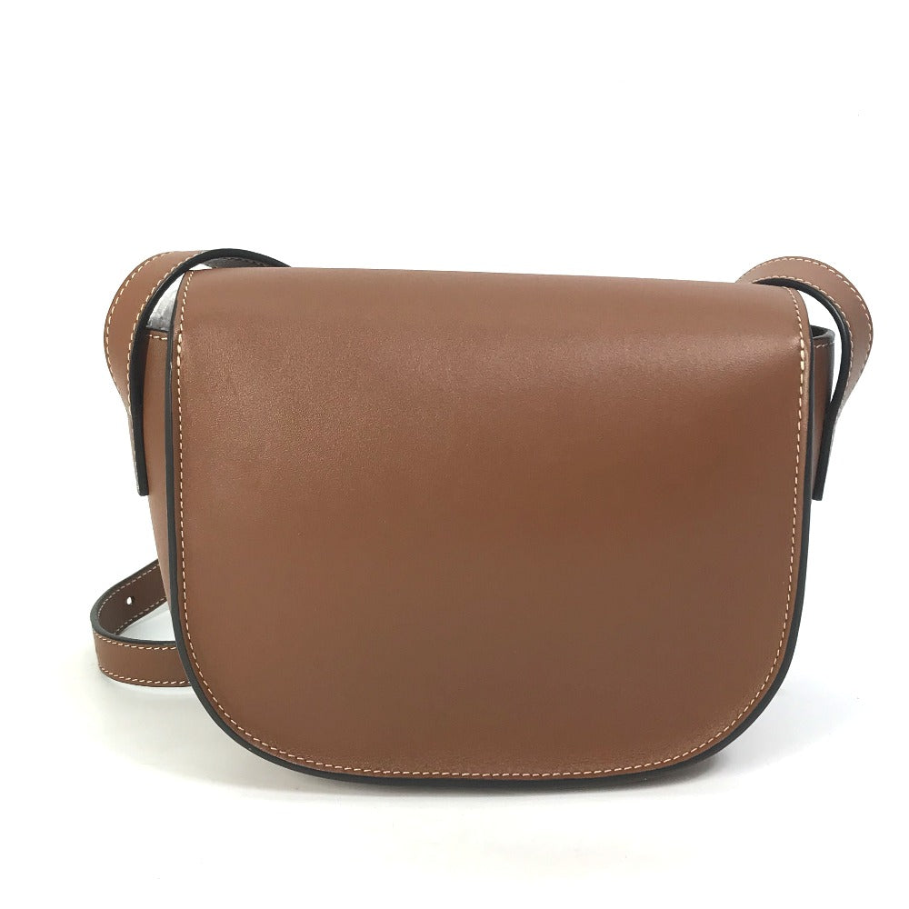 Shoulder Bag Crossbody Pochette Folco Cuir Triomphe Leather Brown Crossbody Bag