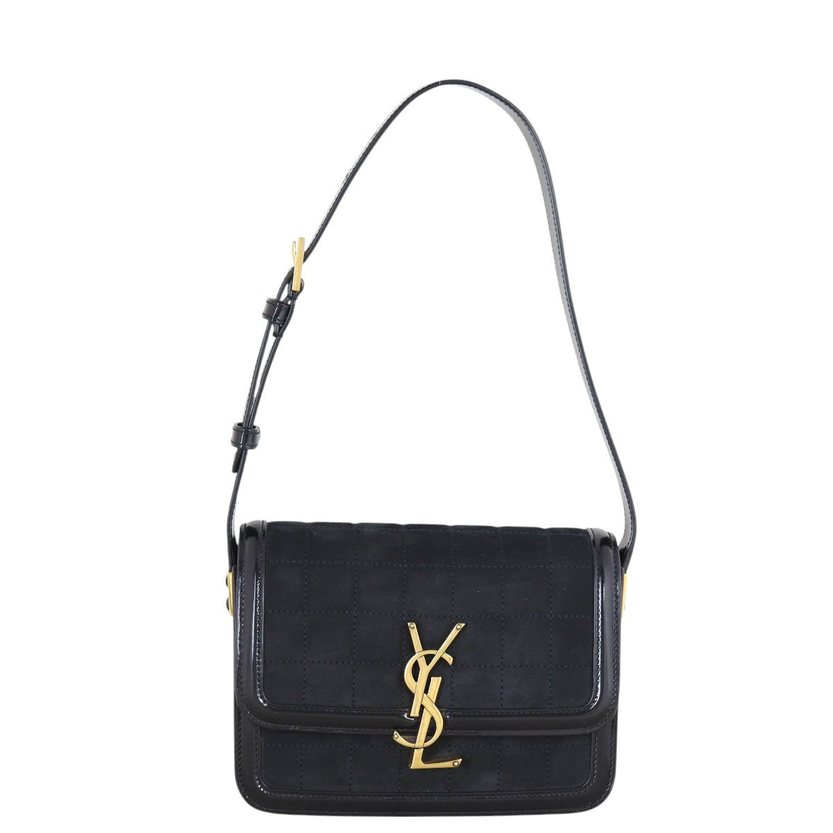 YSL Saint Laurent Solferino Travel Bag Suede Small