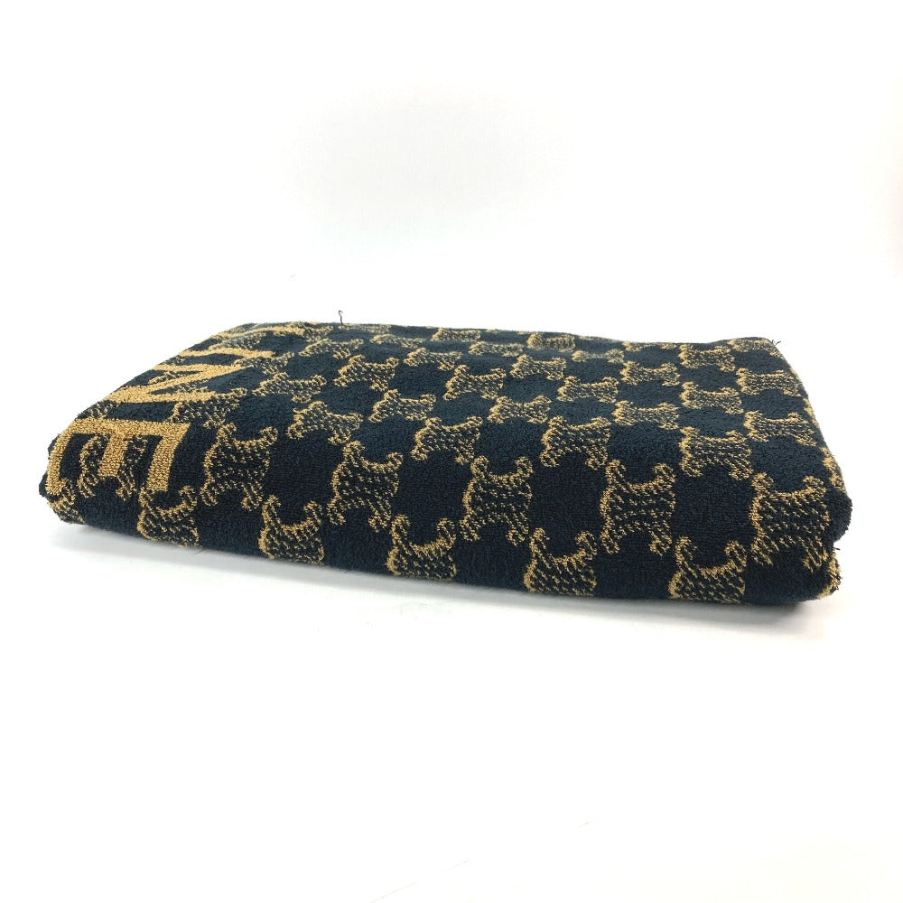 Towel Cotton Bath Towel Interior Throw Blanket Beige Logo Travel Bag