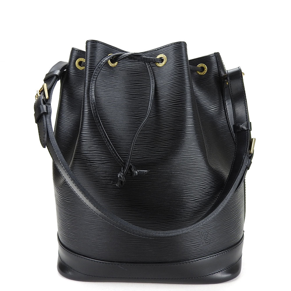 Louis Vuitton M59002 Epi Noe Leather Black Shoulder Bag