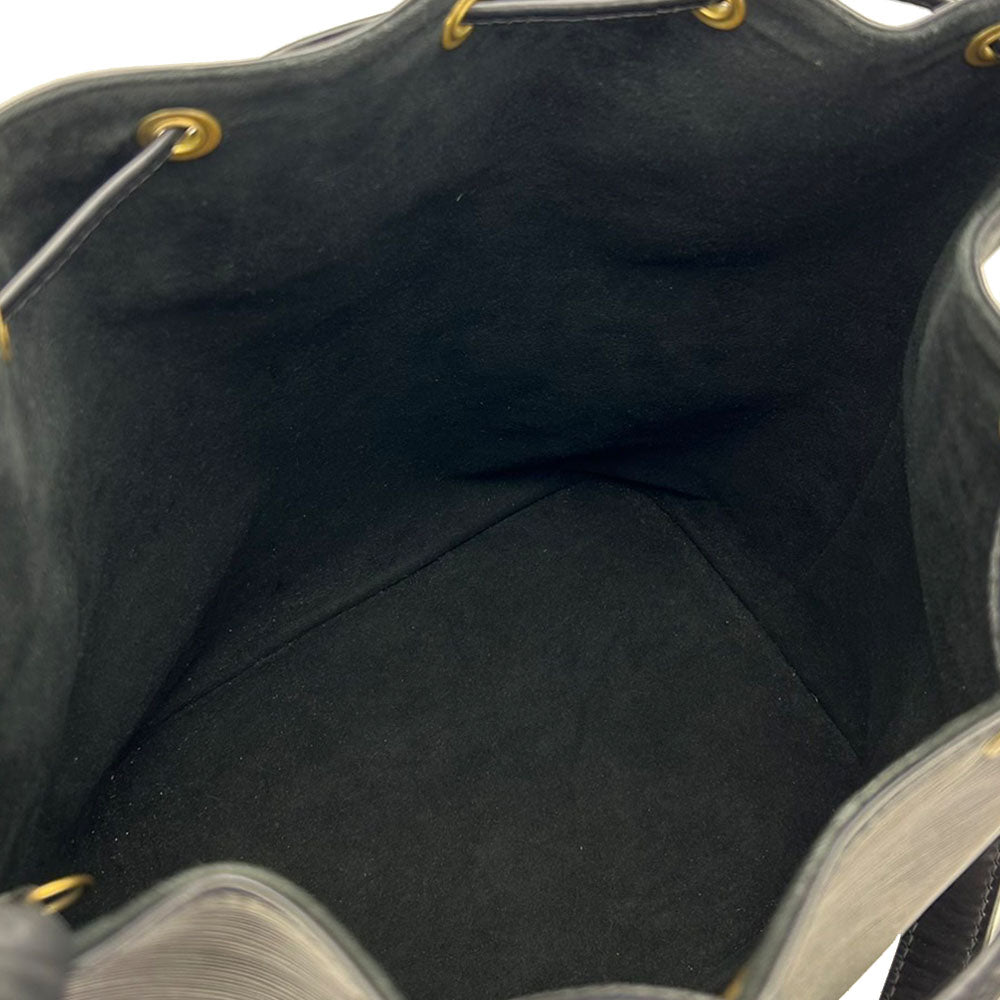 Louis Vuitton M59002 Epi Noe Leather Black Shoulder Bag