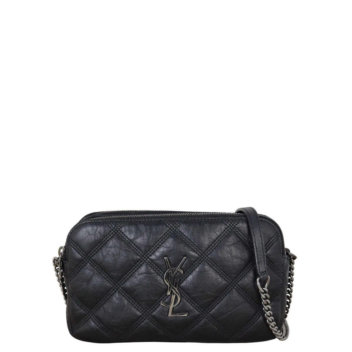 YSL Saint Laurent Saint Laurent Becky Double Zip Crossbody Crossbody Bag