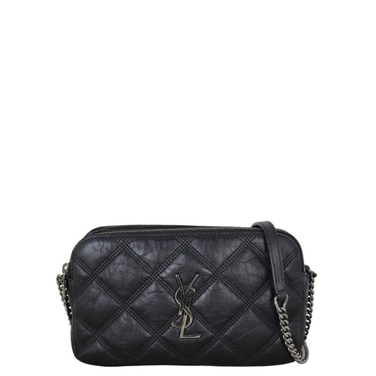 YSL Saint Laurent Saint Laurent Becky Double Zip Crossbody Crossbody Bag
