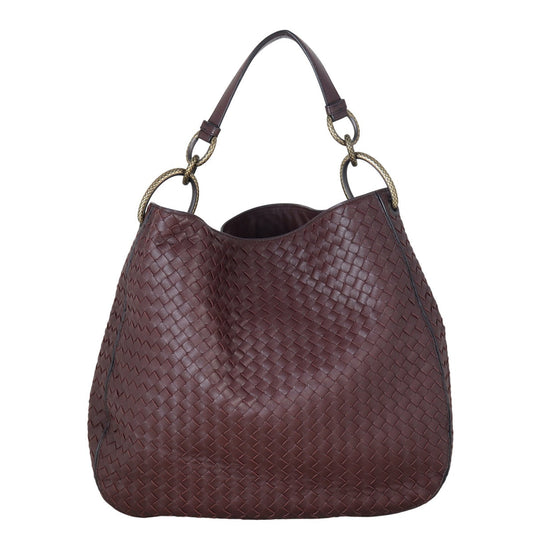 Bottega Veneta Intrecciato Loop Hobo Shoulder Bag