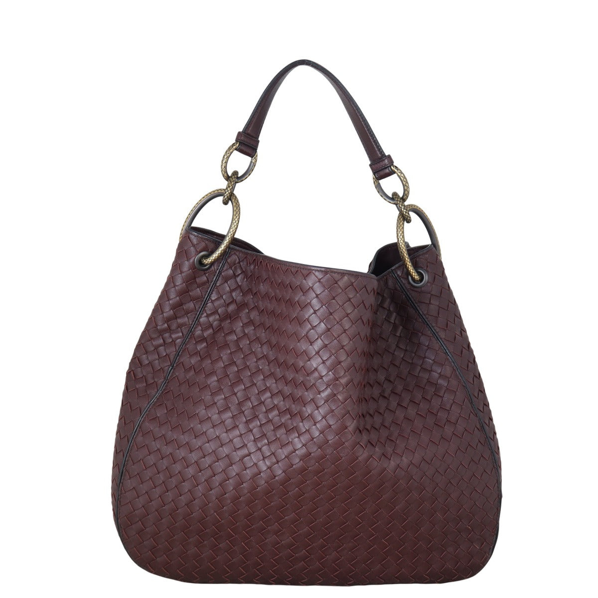 Bottega Veneta Intrecciato Loop Hobo Shoulder Bag