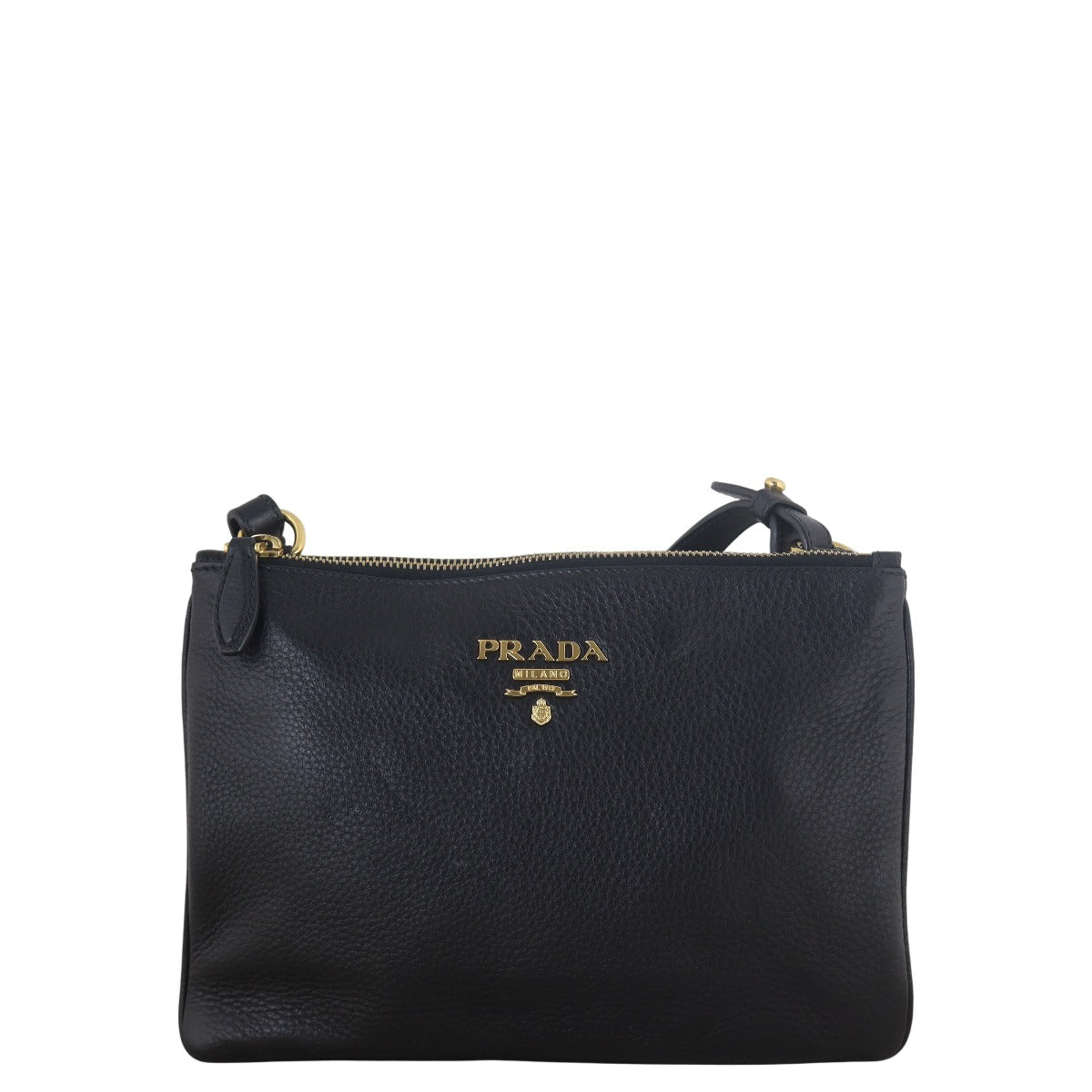 Prada Vitello Phenix Double Zip Bag Travel Bag