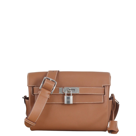 Hermes Kelly Messenger Pm Evercolor Crossbody Bag