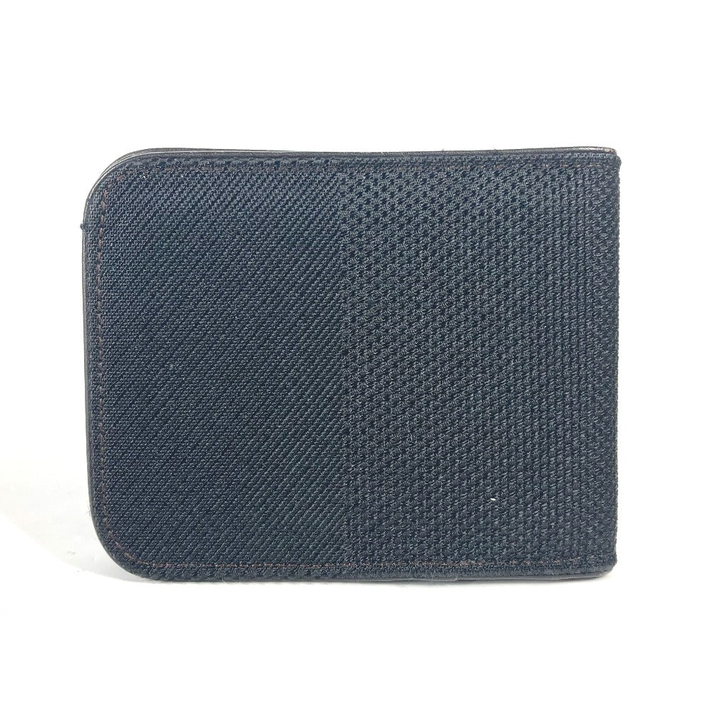 Louis Vuitton Folded M93548 Damier Jean Damier Canvas Black Wallet Case