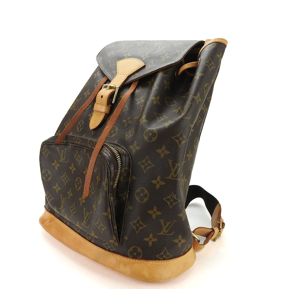 Louis Vuitton Backpack M51135 MontsourisGM Monogram Brown