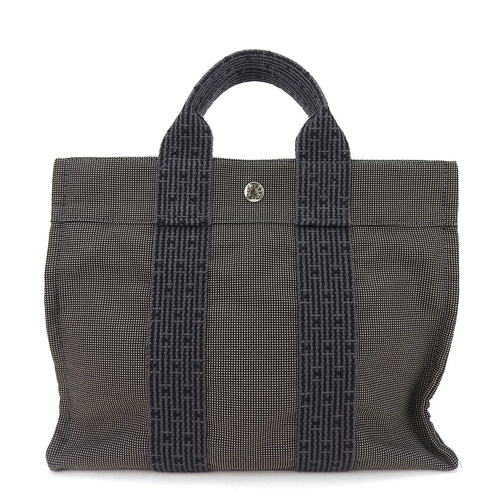 Hermes Tote Bag Her Line Tote Pm Unisex Unisex Canvas Gray