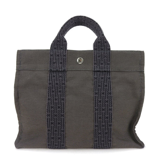Hermes Tote Bag Her Line Tote Pm Unisex Unisex Canvas Gray