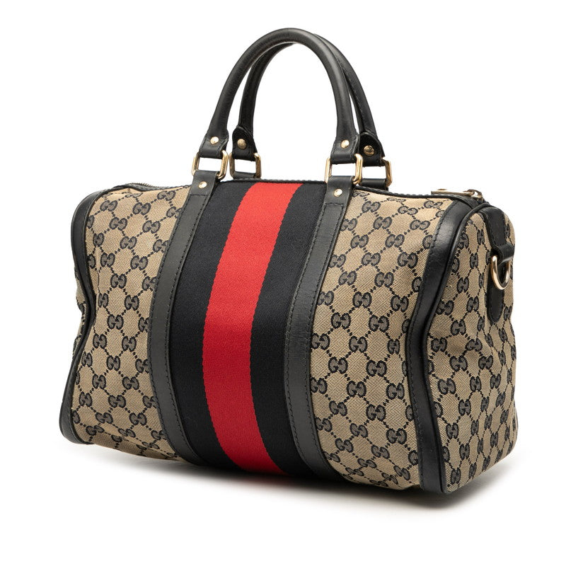 Gucci Sheline 2Way Bag Canvas Travel Bag Bag 2