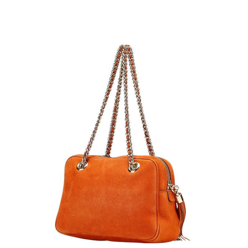 Gucci Soho Fringed Shoulder Bag Leather Jewelry