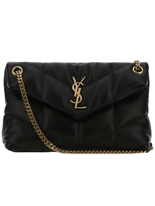 YSL Saint Laurent Saint Laurent Trending Puffer Nappa Small Shoulder Leather Quilted Shoulder Bag