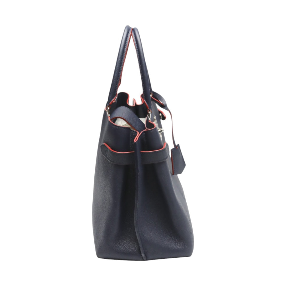Louis Vuitton M53645 x 2WAY Rock Me Calfskin Red Navy Handbag