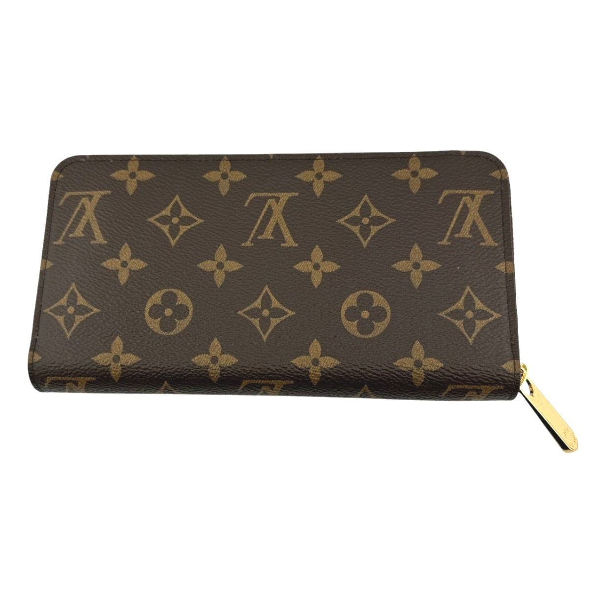 Louis Vuitton Long Purse M42616 Zippy Monogram Canvas Brown Wallet Case 1