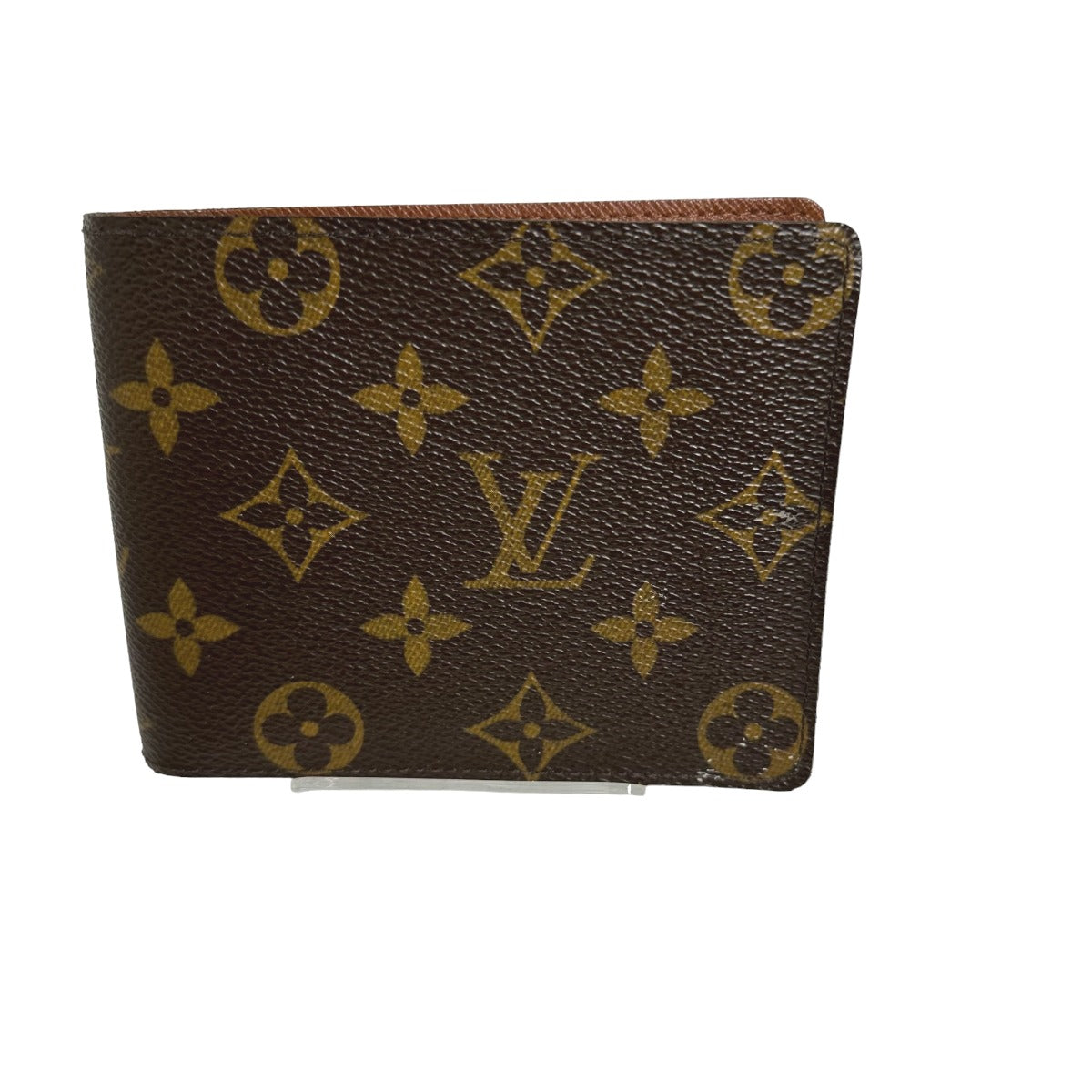 Louis Vuitton Bifold M60026 Bifold Portefeuille Florin Monogram Canvas Brown Wallet Case