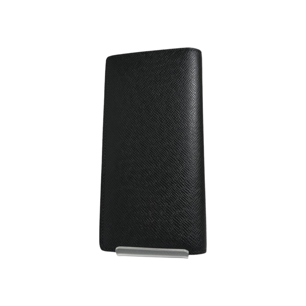 Louis Vuitton Long Purse M30501 Taiga Bifold Black Wallet Case