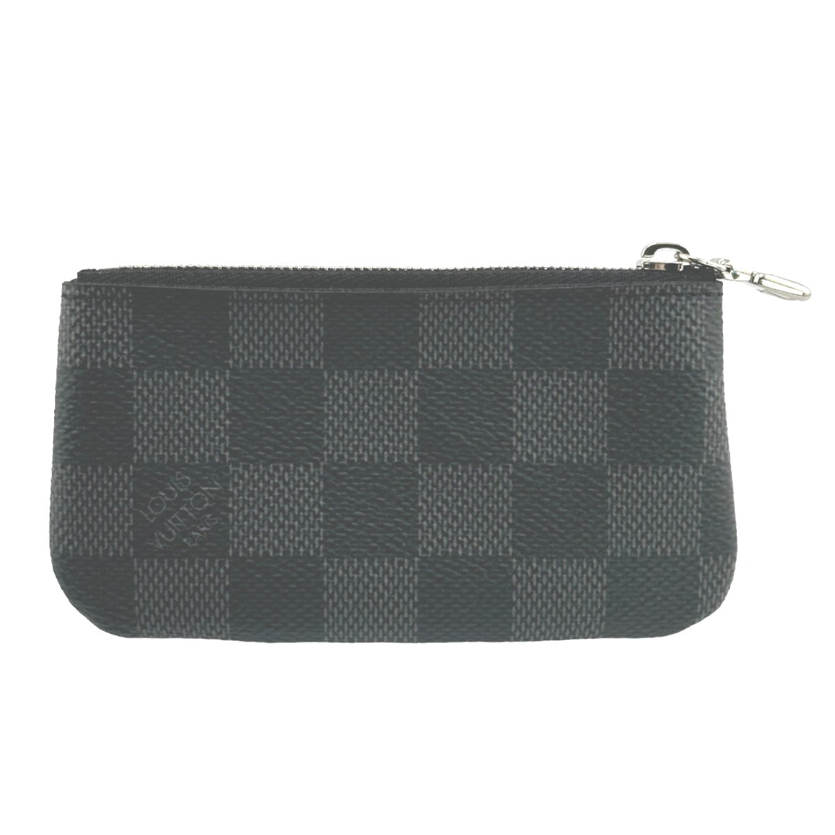 Louis Vuitton Key holder N60155 Damier Canvas Gray Key Chain
