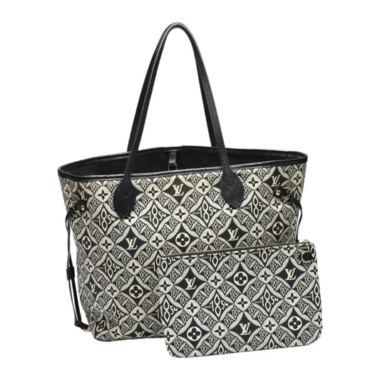 Louis Vuitton M57230 Chagard since Neverfull MM Monogram Gray Tote Bag
