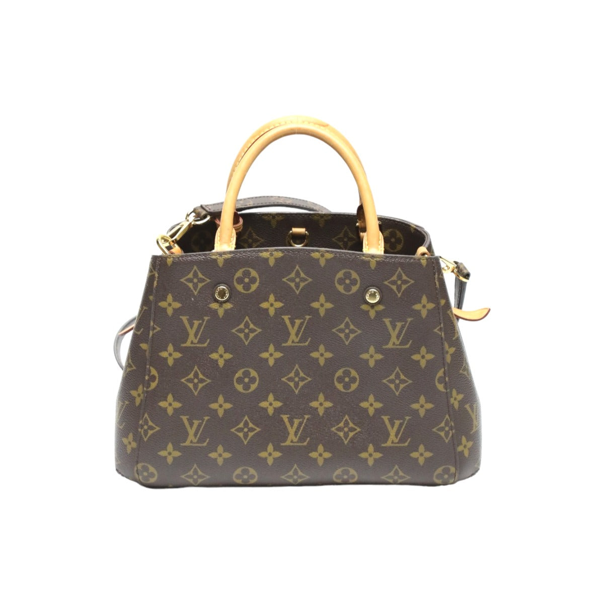 Louis Vuitton M41055 Montaigne BB Monogram Canvas Brown Shoulder Bag
