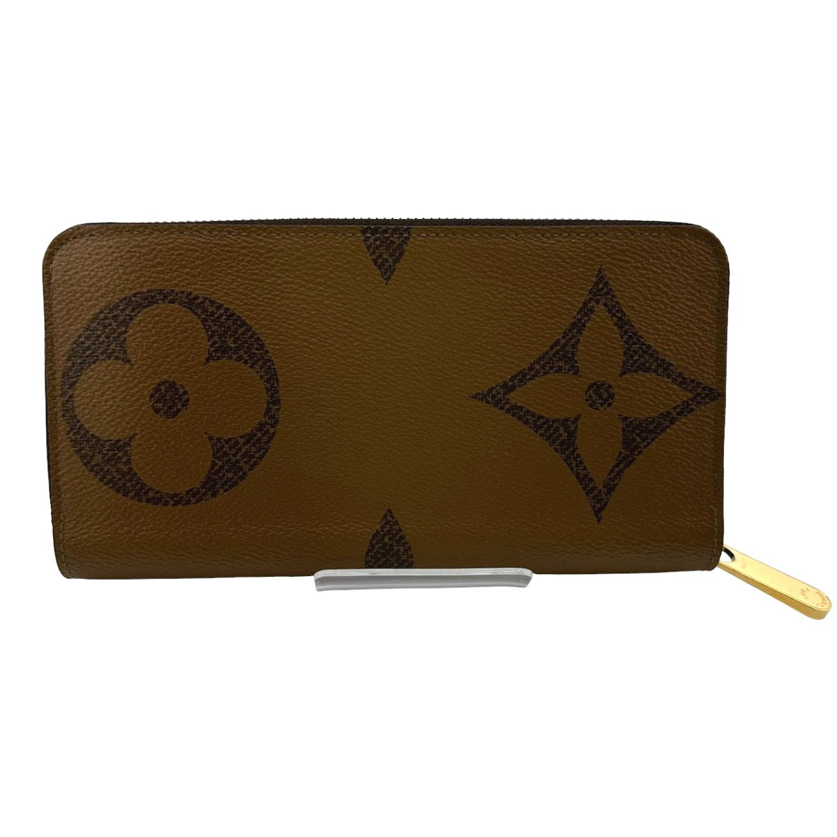 Louis Vuitton Long Purse M69353 Giant reverse Monogram Canvas Brown Wallet Case 0