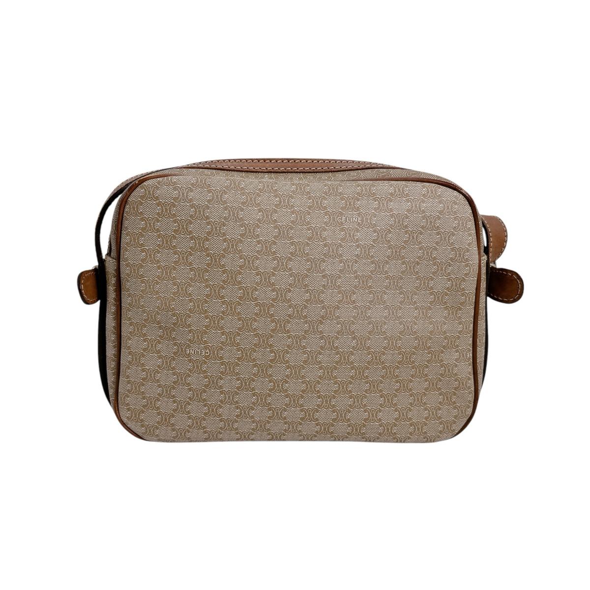 Shoulder Bag Pvcx Macadam Blazon Women Leather Brown