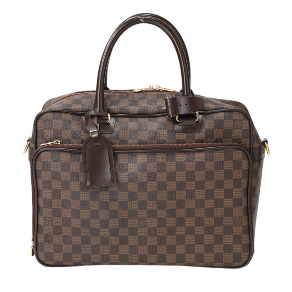Louis Vuitton N23252 Damier Ikar Canvas Brown Handbag