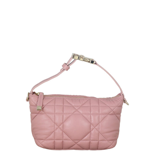 Dior Macrocannage Nomad Pouch Handbag Travel Bag