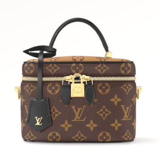 Louis Vuitton M45165 2WAY Vanity NV PM Monogram Canvas Brown Shoulder Bag