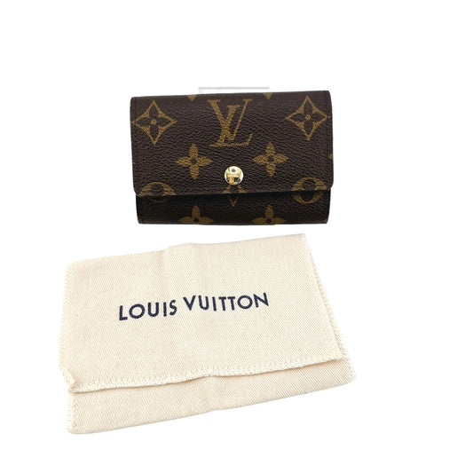 Louis Vuitton Key holder M62630 Key Monogram Canvas Brown Key Chain 5
