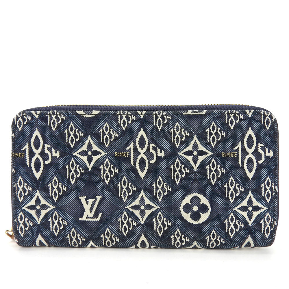 Louis Vuitton Long Purse M80212 Jaguar since1854 Monogram Blue Wallet Case