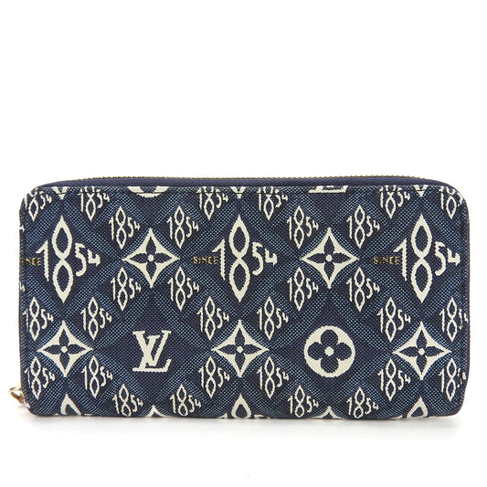 Louis Vuitton Long Purse M80212 Jaguar since1854 Monogram Blue Wallet Case
