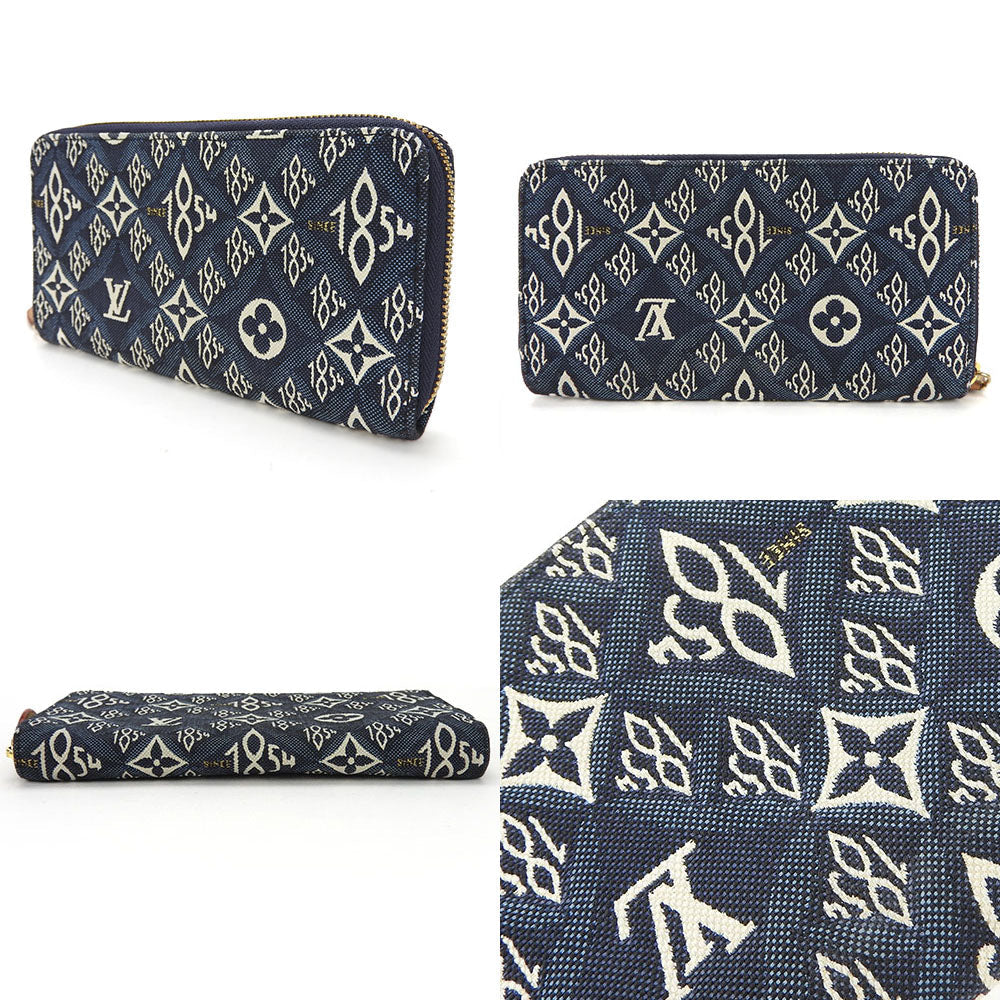 Louis Vuitton Long Purse M80212 Jaguar since1854 Monogram Blue Wallet Case