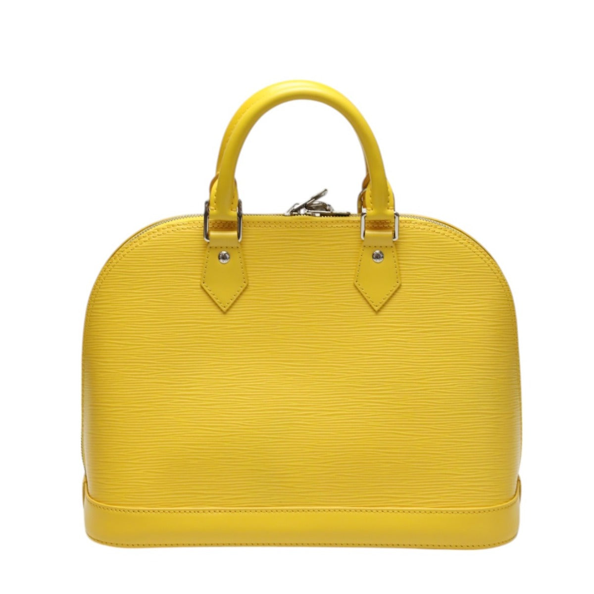 Louis Vuitton M40619 Epi citron Epi Alma Leather Handbag