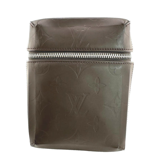 Louis Vuitton Pouch M46550 grass Waist pouch Monogram Leather Brown Handbag