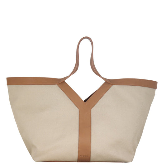 YSL Saint Laurent Saint Laurent Tote Canvas Tote Bag