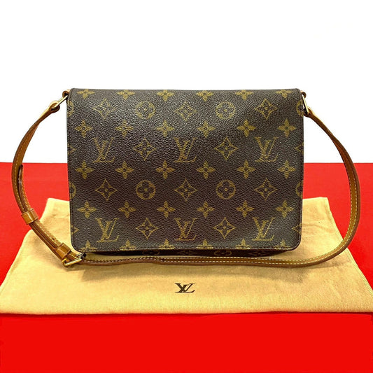 Louis Vuitton M511257 PVC M tte tango Leather Brown Shoulder Bag
